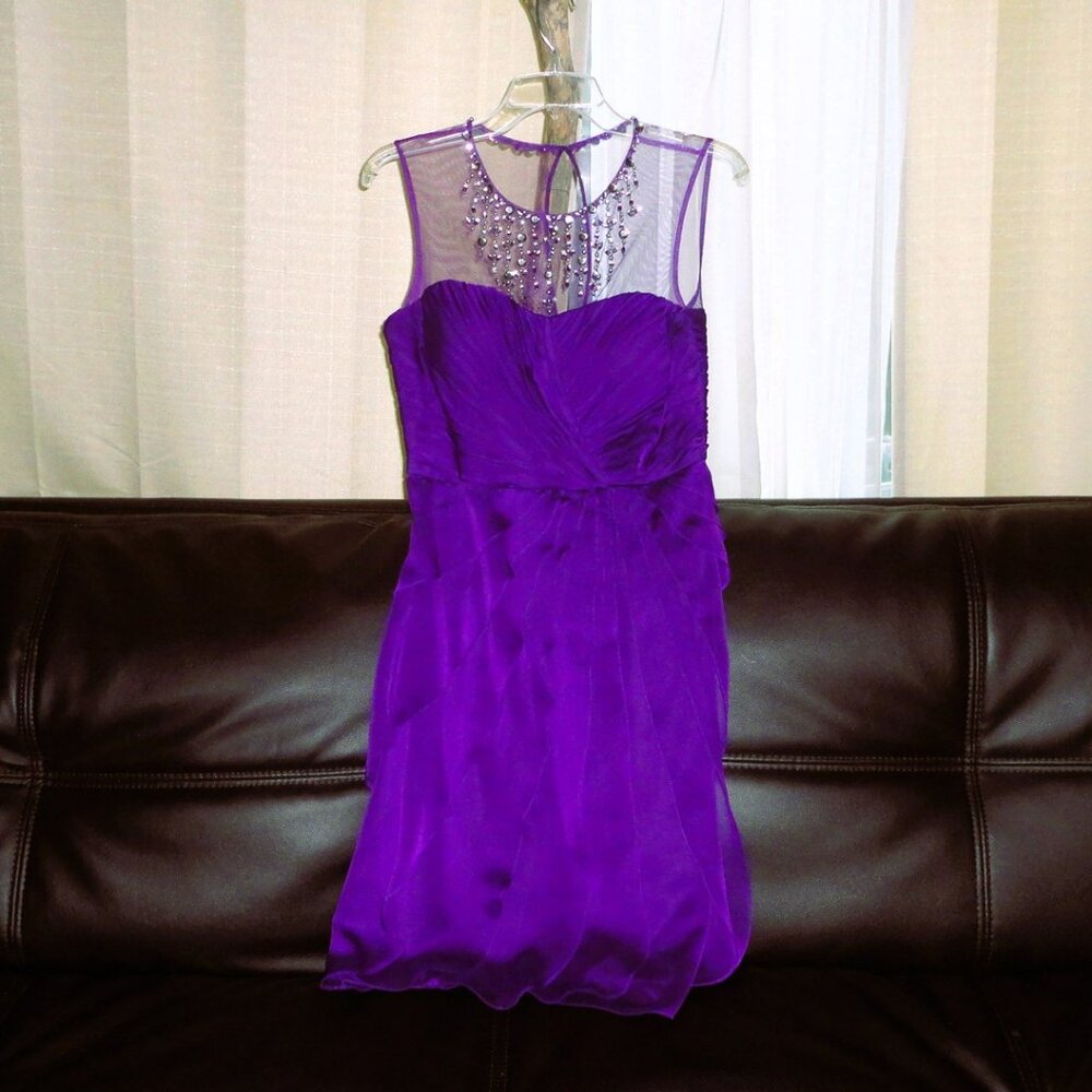 Adrianna Papell Purple Dress